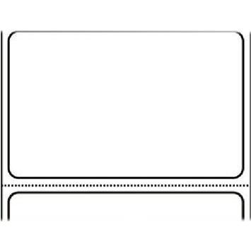 Thumbnail - Zebra, Etiketten, Z-Perform 1000D - Papier - seidig - permanenter Acrylklebstoff - unbeschichtet - perforiert -