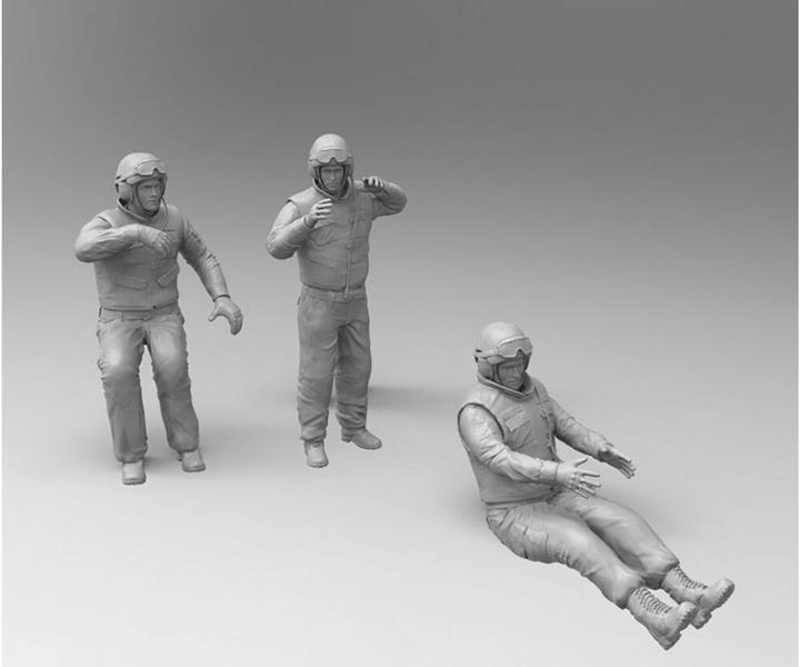 Immagine prodotto 1:35 Equipaggio di un carro armato russo contemporaneo