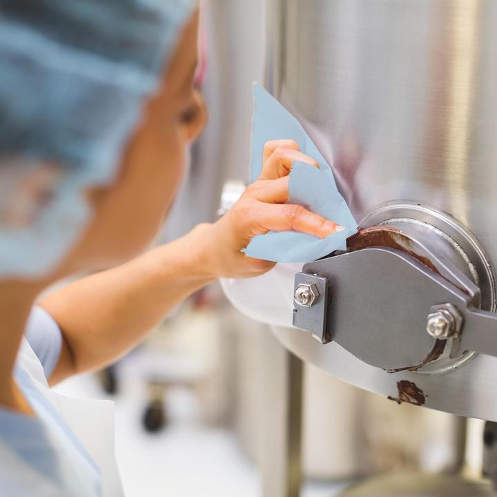 Produktbild Tork Standard Papier Wischtücher Blau W6 Papierrolle 250m - 6er Pack (6 Stk.)