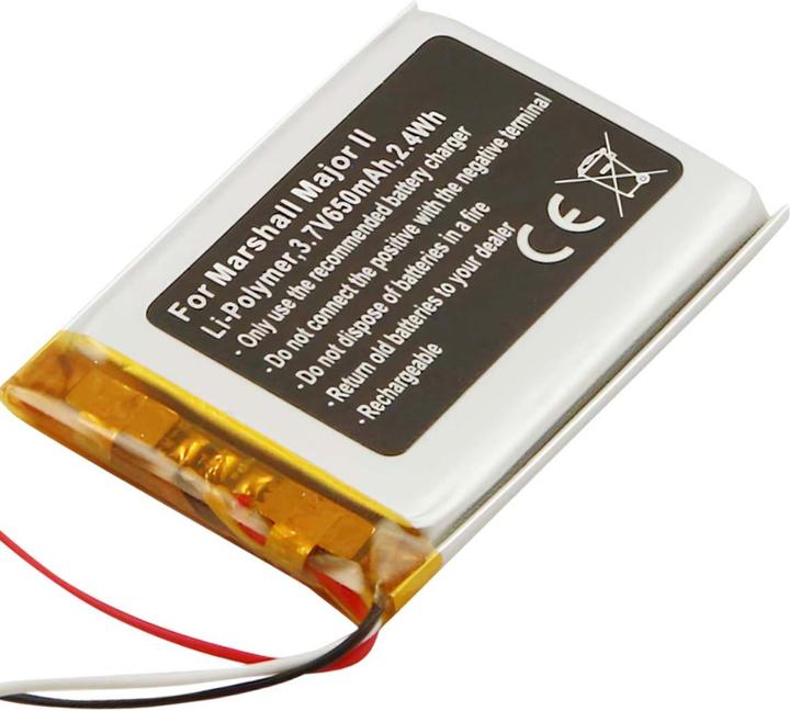 Immagine prodotto Avizar Akku für Marshall Major II Headset (Marshall Major IV)