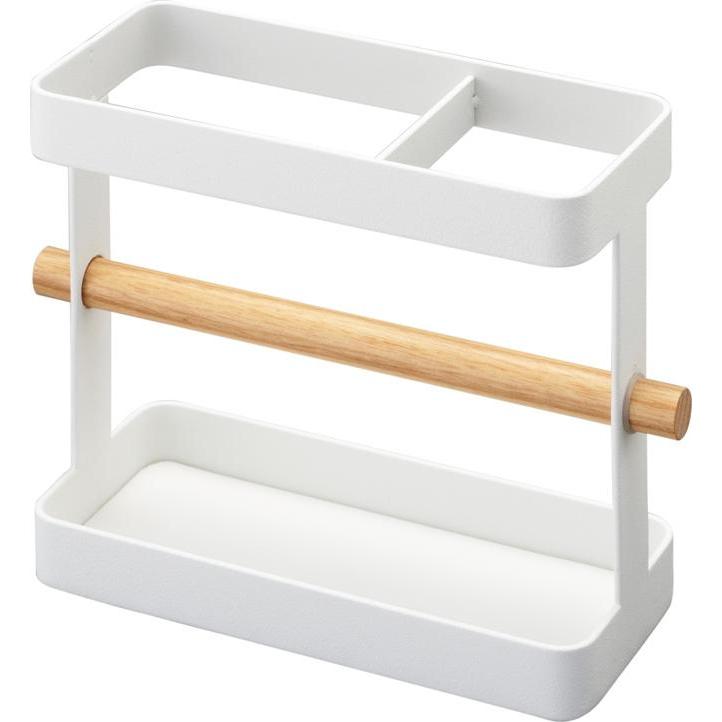 Thumbnail - Yamazaki Utensilienstender Tosca, Küchen Organizer, Weiss