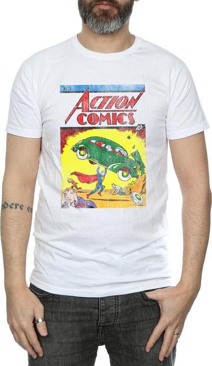 Produktbild Superman Action Comics Ausgabe 1 Cover Baumwolle TShirt (3XL)