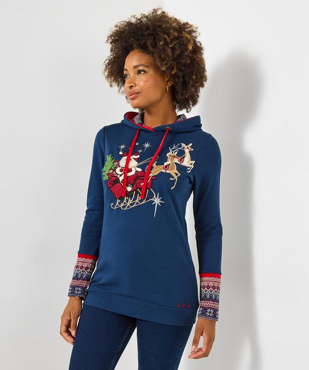 Produktbild Joe Browns Longline Festive Hoodie (36)