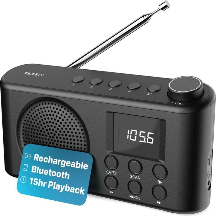 Produktbild Majority Orwell Valo (DAB+, FM, Bluetooth)