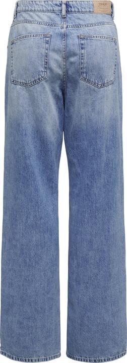 Produktbild Only Weiter Beinschnitt Hohe Taille Offener Saum Jeans Weit geschnitten jeans (W29/L32)