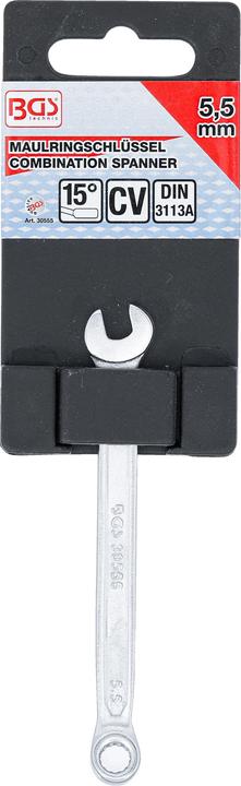 Actual product image BGS Combination Spanner 5.5 mm