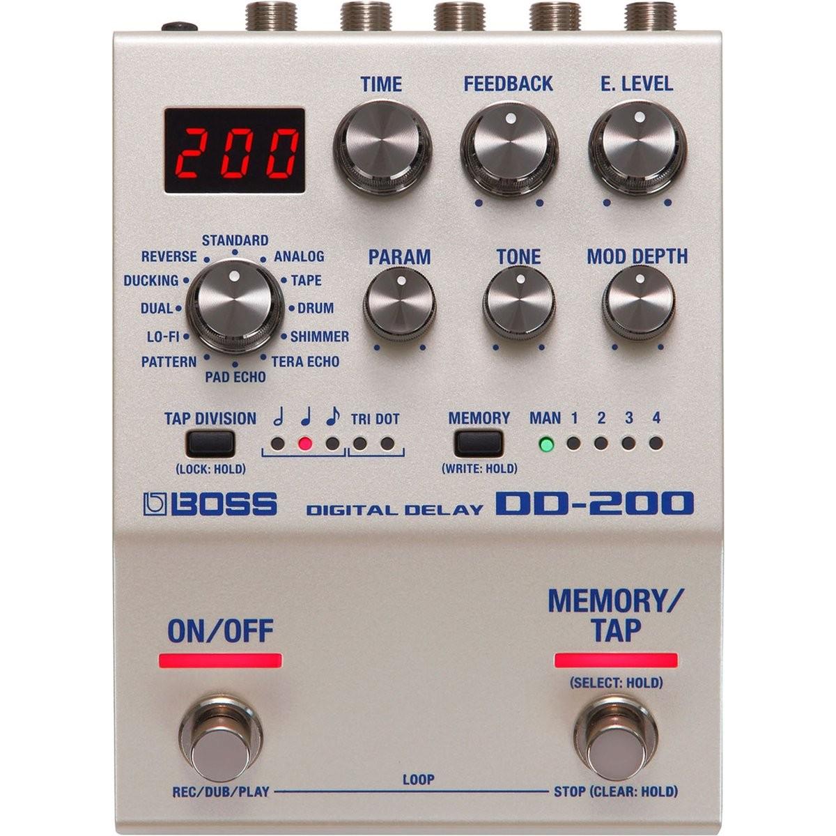 BOSS (Electronics) DD-200 Digital Delay Pedal (DD-200)