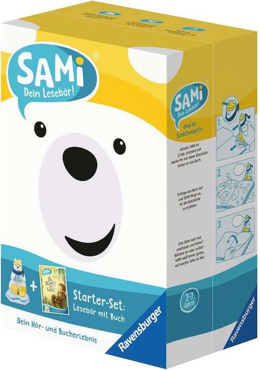 Produktbild Ravensburger Starter-Set SAMi - dein Lesebär. Der grösste Schatz der Welt (Deutsch, Andrea Schütze, 2021)