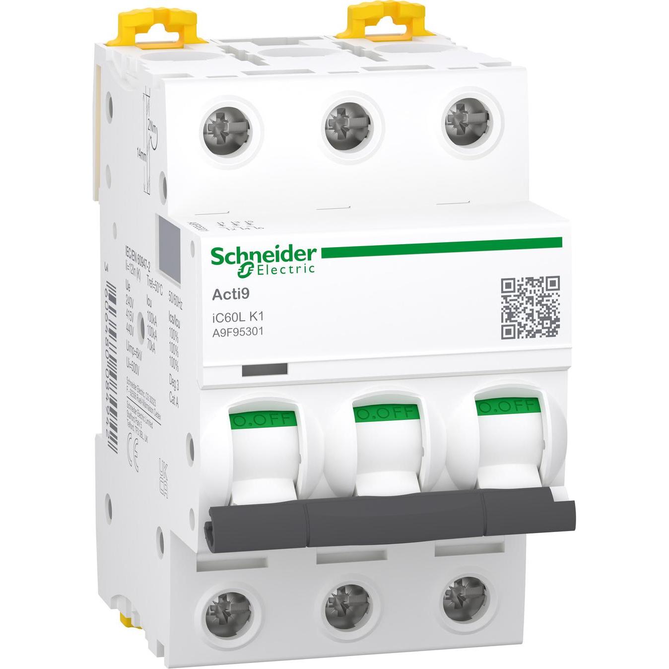 Thumbnail - Schneider Electric, Schutzschalter, LSSchalter iC60L 3p