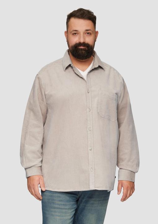 Immagine prodotto s.Oliver Hemd Regular Fit: Cordhemd mit Brusttasche (4XL)