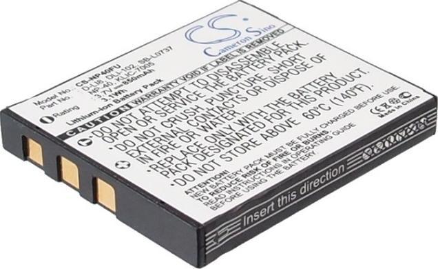 Actual product image NoName Battery for Kodak KLIC-7005, Pentax D-li85, Samsung SLB-0737