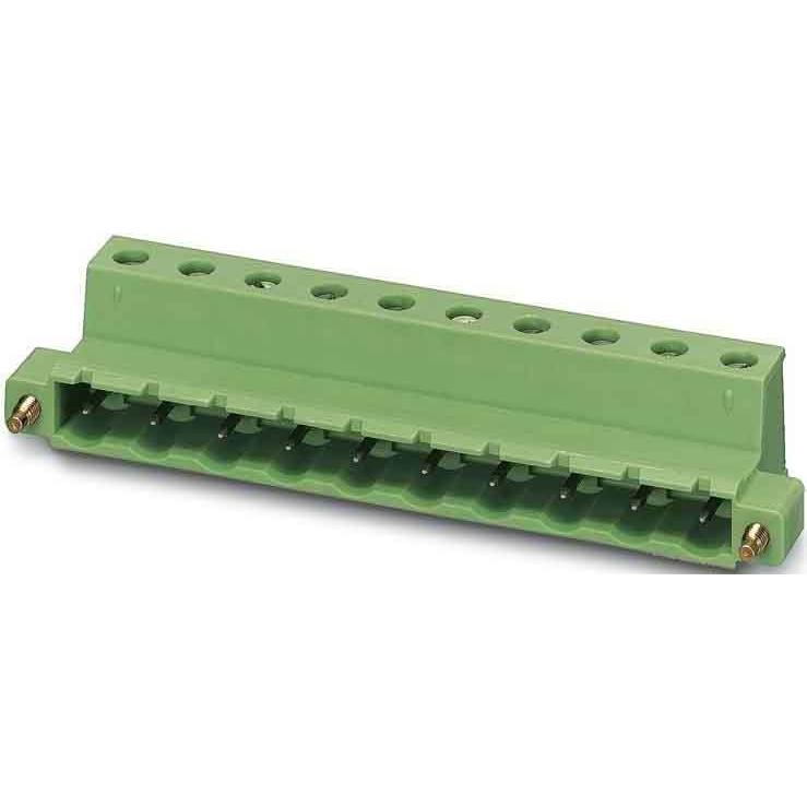 Phoenix Contact GIC 2.5/ 6-STF-7.62, Cavo + Spina elettrica, Verde