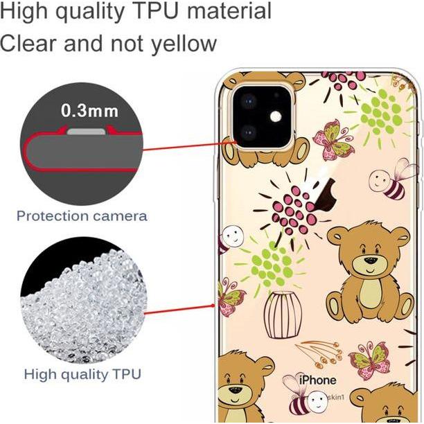 Thumbnail - MU Style Softcase Image Plastik Series (Apple iPhone 11), Smartphone Hülle, Mehrfarbig