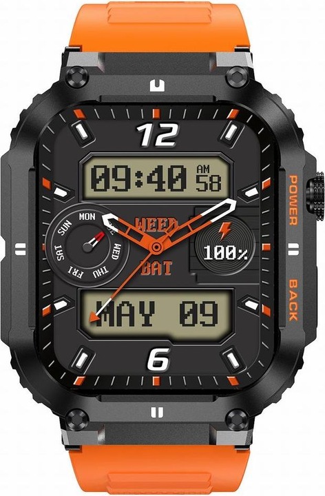 Immagine prodotto Gravity SMARTWATCH MĘSKI GT6-3 - WYKONYWANIE POŁĄCZEŃ, MONITOR SNU (sg020c)