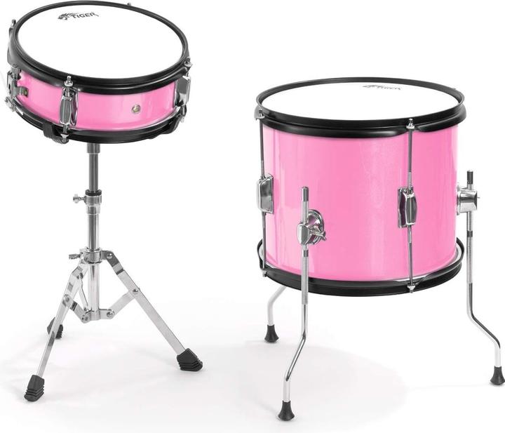 Image du produit Tiger Kit de batterie junior 5 pièces, idéal pour enfants de 3 à 9 ans (Batterie acoustique)