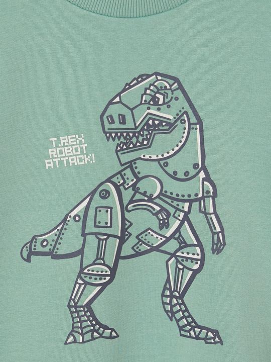 Produktbild Vertbaudet Jungen Sweatshirt BASIC mit Print und Recycling-Polyester (92)