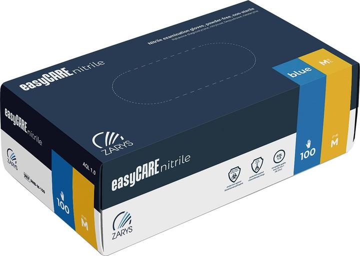 Produktbild No Name Nitrilhandschuhe, EASYCARE, 100 Stck, Gre M, blau (M)