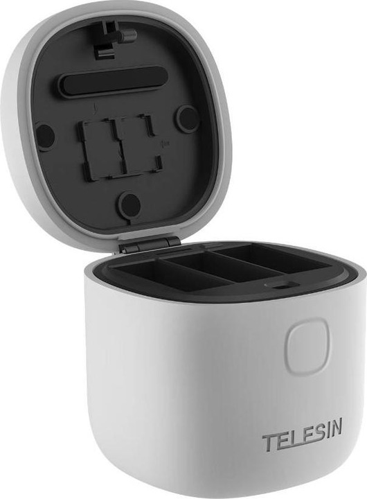 Telesin Allin Box Charger & TF Card Reader & Storage Box charger (Hero 9, Hero 10)