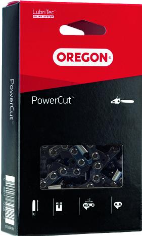 Actual product image Oregon Chainsaw chain POWERCUT full chisel for bar length 630mm 3/8"" 84TG, 1.5 mm (Chainsaw, Saw chain)