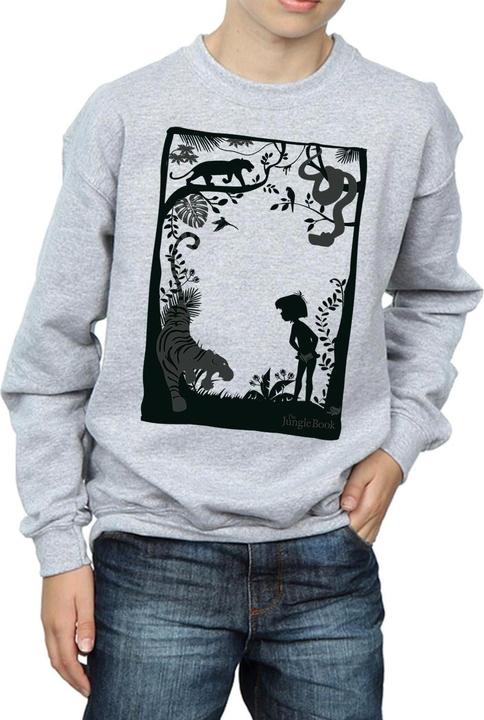Produktbild Disney The Jungle Book Silhouette Poster Sweatshirt Jungen (116)