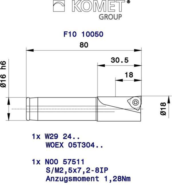 Actual product image Countersink Weldon shank