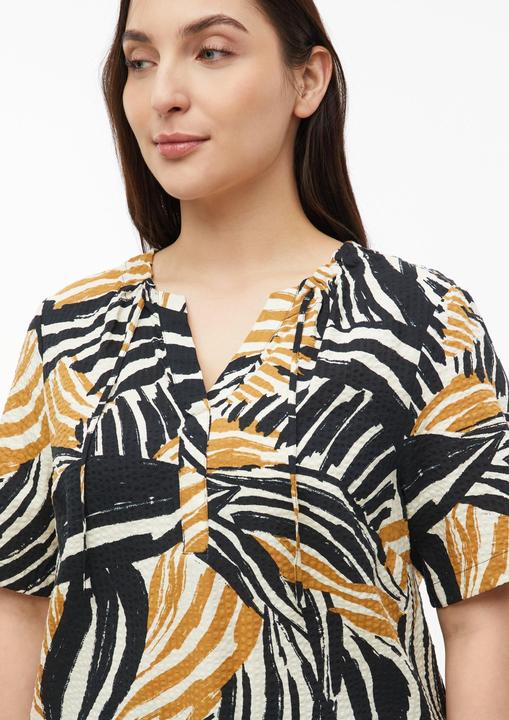 Immagine prodotto s.Oliver Strukturierte Viskosemix-Bluse mit All-over-Print (48)