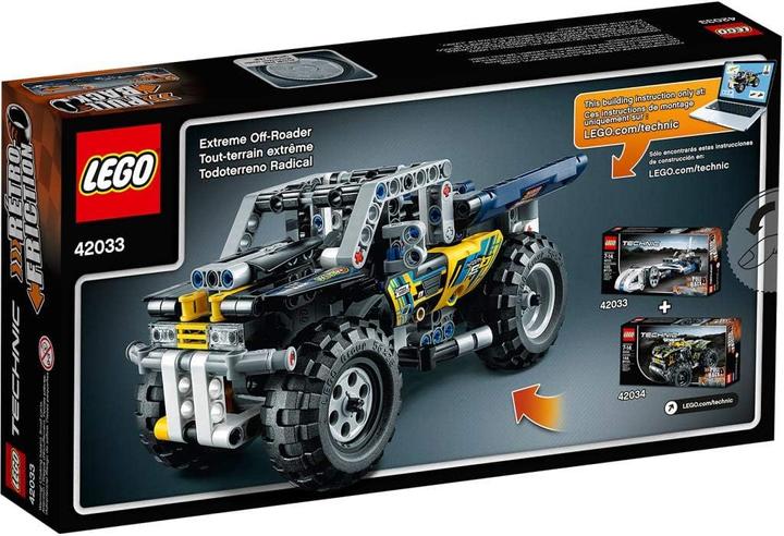 Actual product image LEGO Technic 42033 - Action rocket car (42033, LEGO Technic)