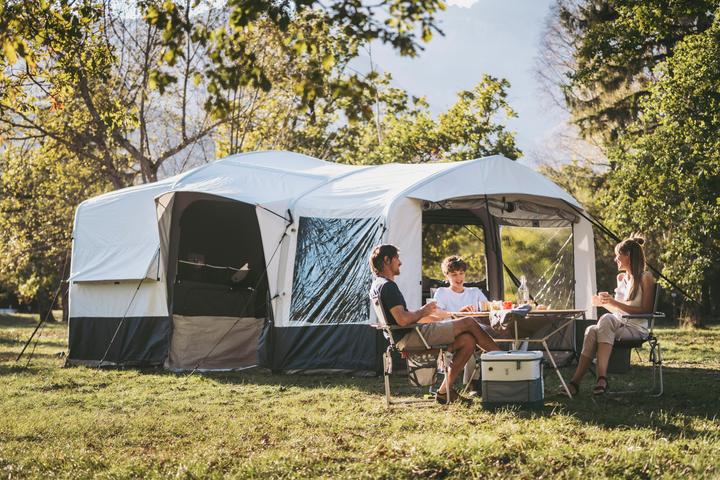 Actual product image Quechua 340357 (Inflatable tent, 4 persons)