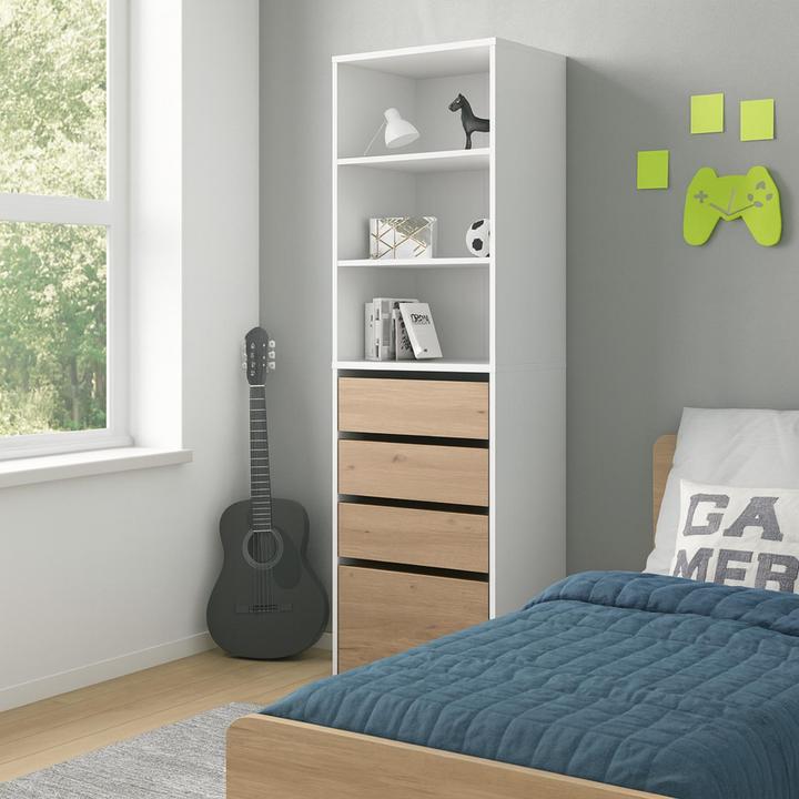 Actual product image HTI-Line Kommode Nina XXL (50 x 40 x 161 cm)