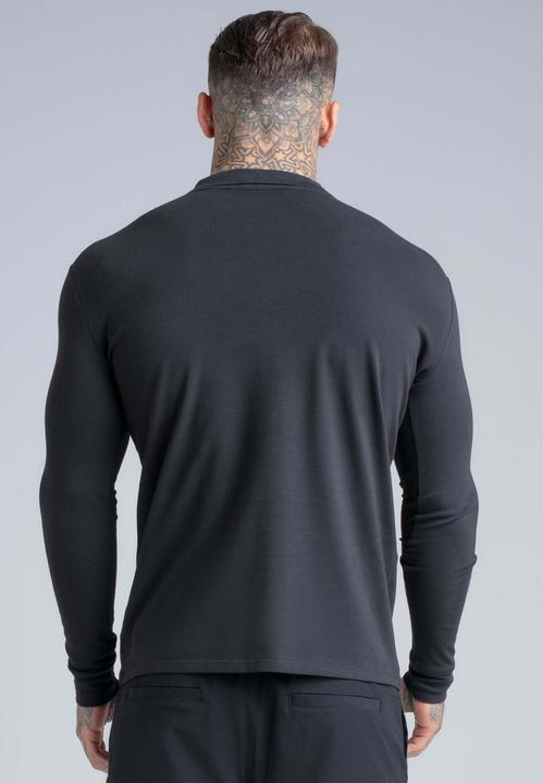 Produktbild Siksilk Langarmpolo Longlseeved Zip (L)