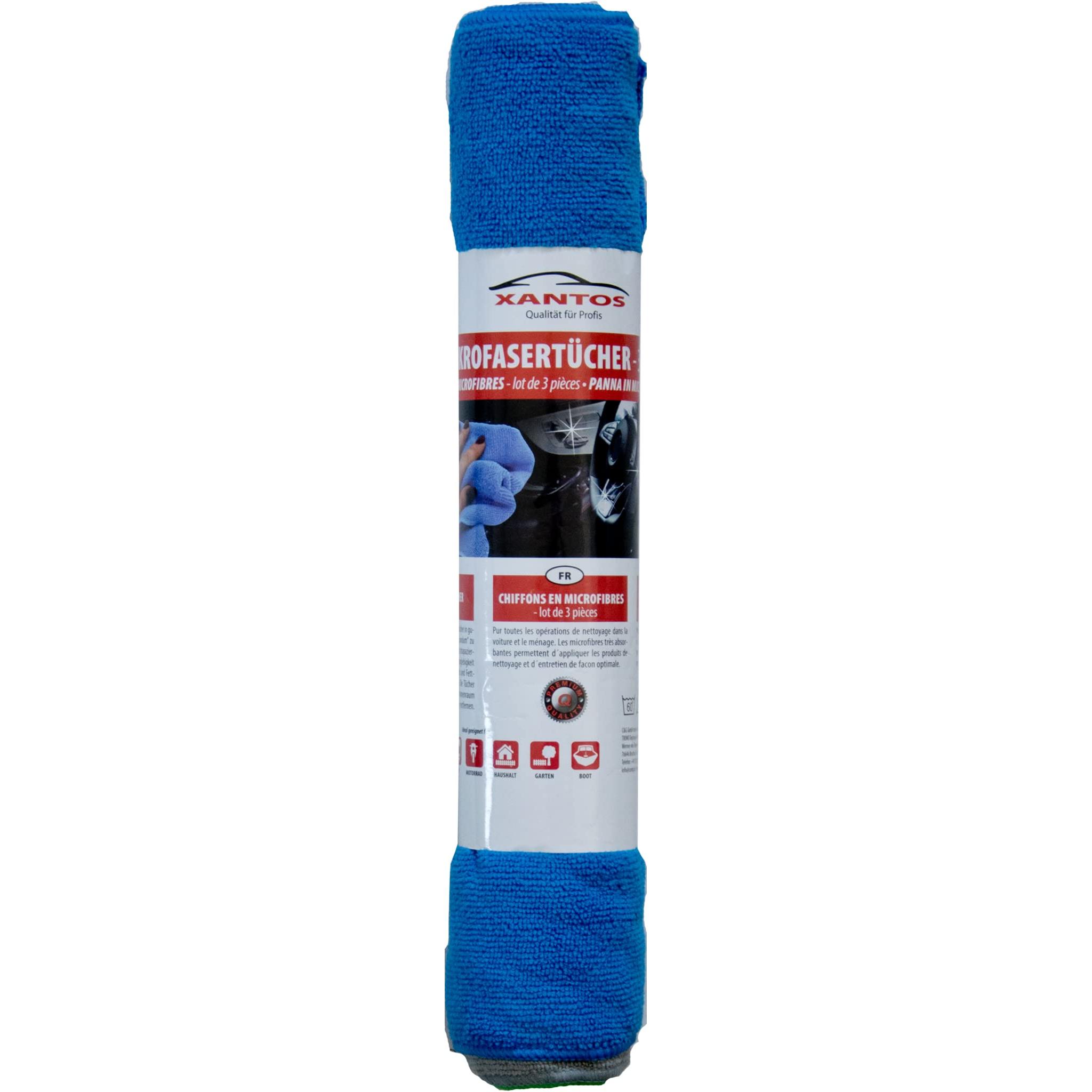 Thumbnail - Xantos, Druckerpatrone, Microfaser Rolle 3er-Set