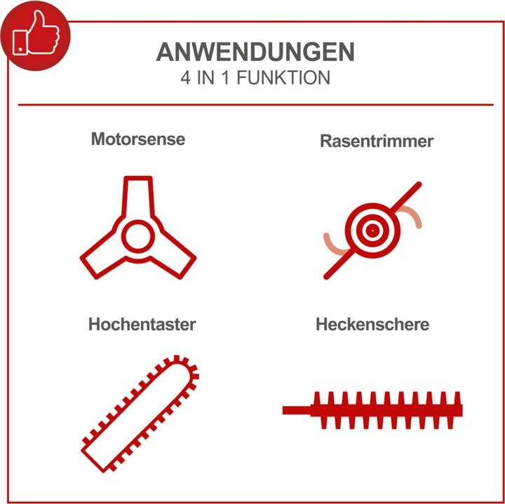Productafbeelding Scheppach Mfh5300-4bp (Onkruidverdelgers, Metalen snijmes)