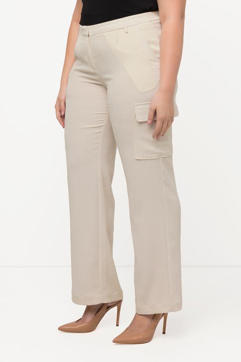 Actual product image Ulla Popken Flared Leg Cargo Pants (42, 44)