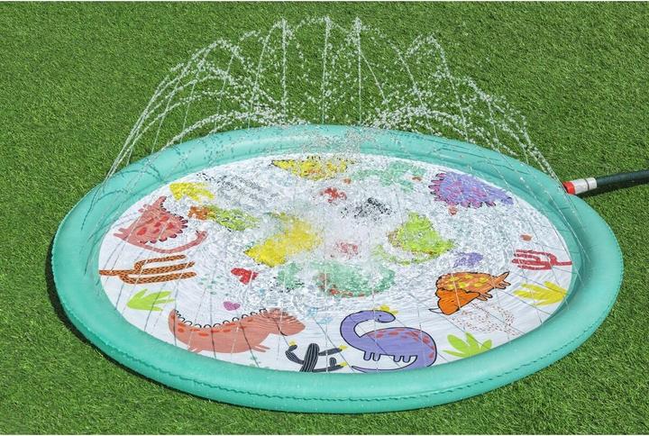Actual product image Bestway Desert Dino 1.22 m Kids Inflatable Splash Pad