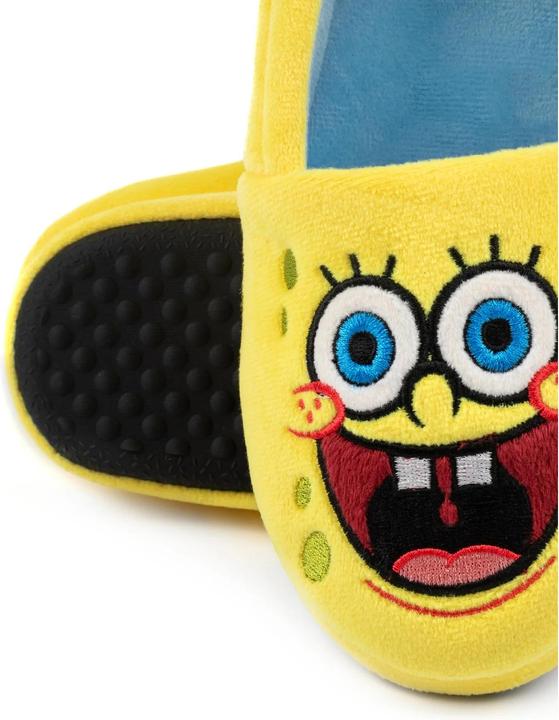 Actual product image Spongebob Squarepants Childrens/Kids Face Slippers (31)