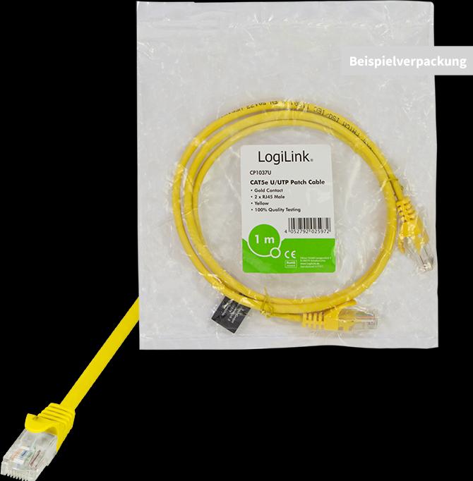 Actual product image LogiLink Network cable (U/UTP, CAT5e, 3 m)