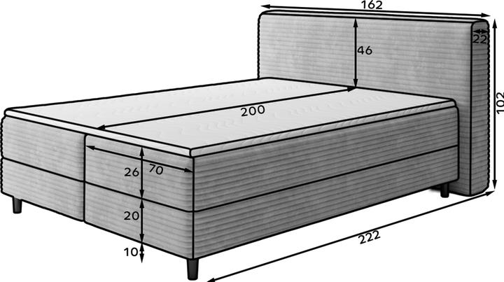 Produktbild ELTAP Cortiko (140 x 200 cm)