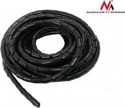 Produktbild Maclean MCTV-686 - Spiralkabelschlauch, 3 m, schwarz, 14.6 x 16 mm (Kabelspiralschlauch, 100 cm)