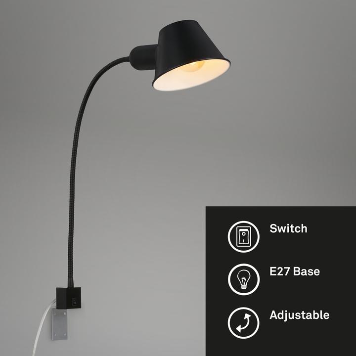 Actual product image Briloner Bed lamp (E27)