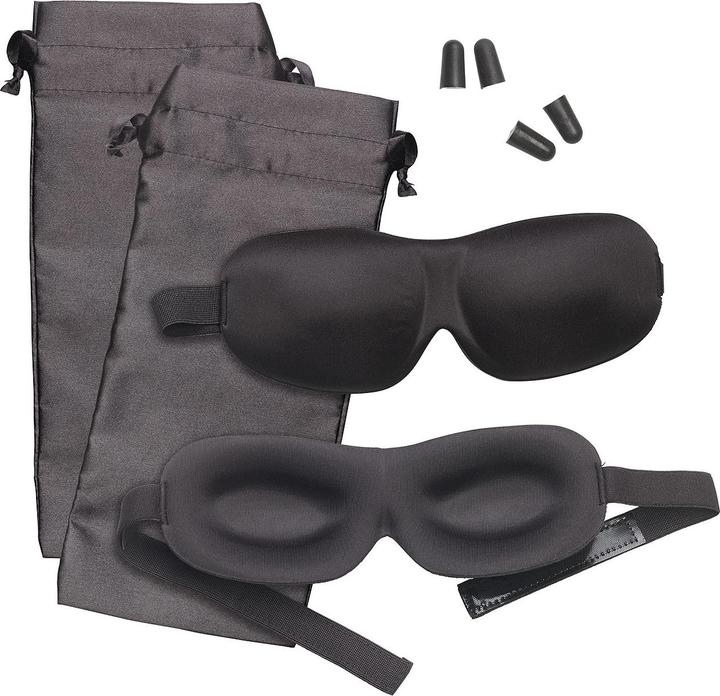 Produktbild Pearl 2er-Set 3D-Schlafmasken (Schlafmaske)