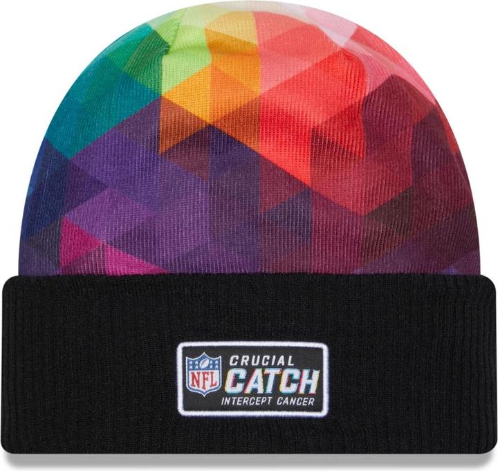 Actual product image New Era Bonnet NFL Beanie CRUCIAL CATCH Las Vegas Raiders
