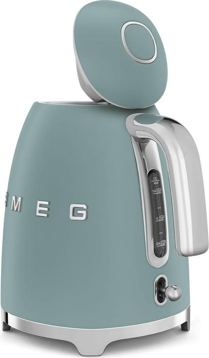Actual product image Smeg KLF03EGMEU Kettle Emerald Green, 50s Style Aesthetics (1.70 l)