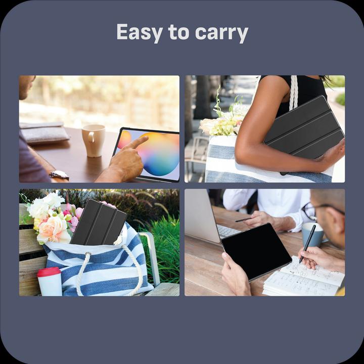 Produktbild Cazy Premium Smart Hülle Kompatibel mit Samsung Galaxy Tab S6 Lite - Schutz Etui Hülle - Automatischem (Galaxy Tab S6 Lite)