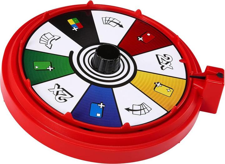 Actual product image Mattel Games UNO Spin (Multilingual, 2 - 10 Players)