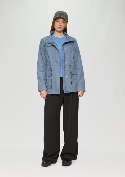 Image du produit S.Oliver Outdoor-Jacke Baumwolljacke mit Tunnelzug in der Taille (M)