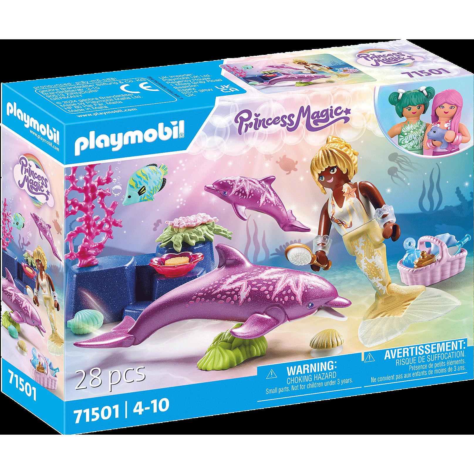 Playmobil Meerjungfrau mit Delfinen (71501, Playmobil Princess Magic)