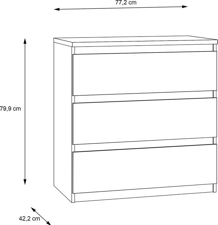Produktbild Lipo Zoro (77.20 x 42.20 x 80 cm)