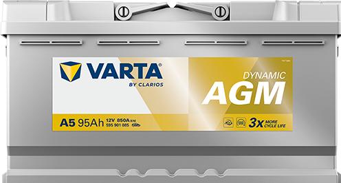 Produktbild Varta Silver Dynamic AGM (12 V, 95 Ah, 850 A)