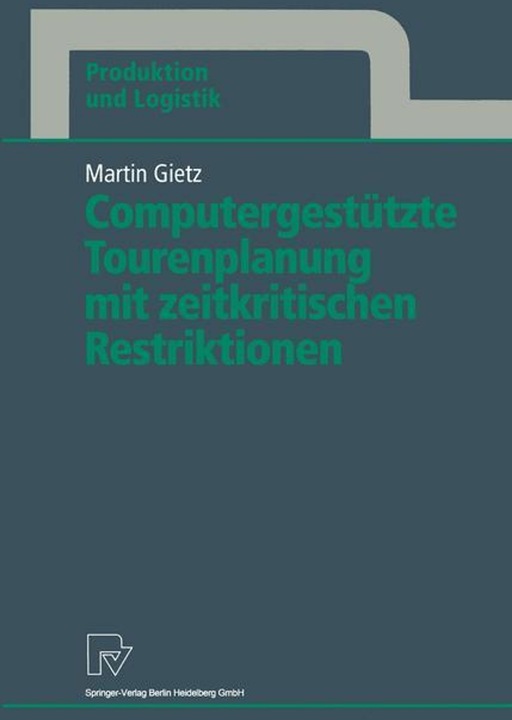Energie-Label Computergesttzte Tourenplanung mit zeitkritischen Restriktionen