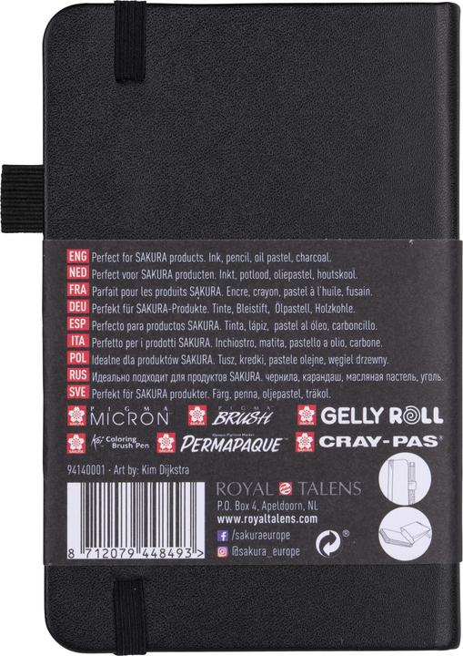 Actual product image Sakura Sketch Notebook (9 x 14 cm, Plain)